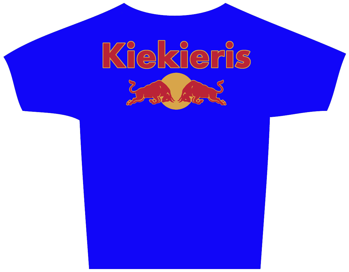 red bull t-shirt Kiekieris